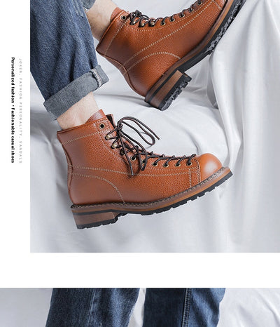 Botas Martin Altas Estilo Británico para Hombre - Image 19