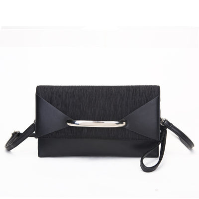 Bolso de Noche en Cuero PU para Mujer - Clutch Elegante de Diseño Moderno