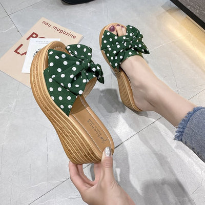 Pantuflas Cuña Alta Fashion Word Out - Image 9