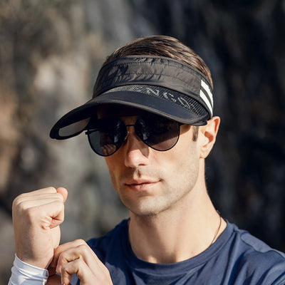Gorra de Pesca para Hombre Protección Solar UV Verano