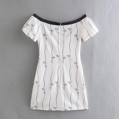 Vestido Slim Elegante con Detalles de Costuras en Contraste - Image 10