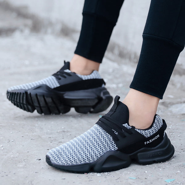 Zapatillas Deportivas Casuales para Hombre - Malla Transpirable y Ligeras