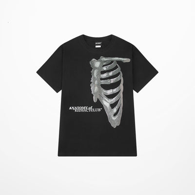 Camiseta Calavera Estilo Urbano Europeo y Americano - Image 9