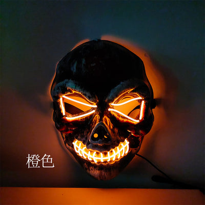 Máscara Calavera LED Luminosa de Terror para Halloween - Image 6