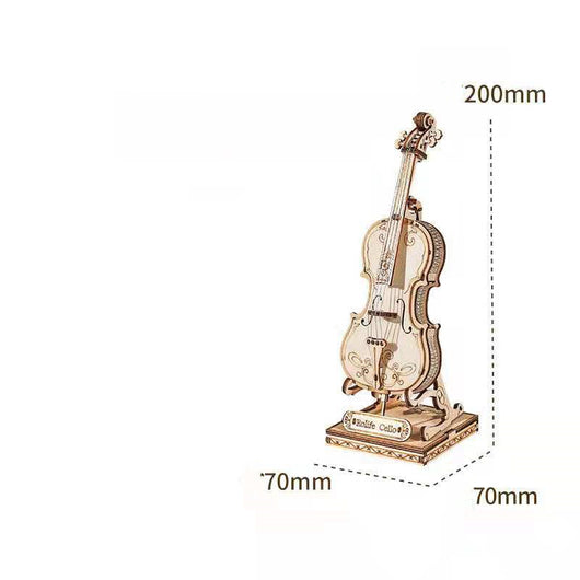 Torre Piano 3D de Madera - Puzzle DIY Rueda de la Fortuna - Image 20