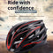 Casco de Ciclismo Integrado Unisex para Bicicleta de Montaña
