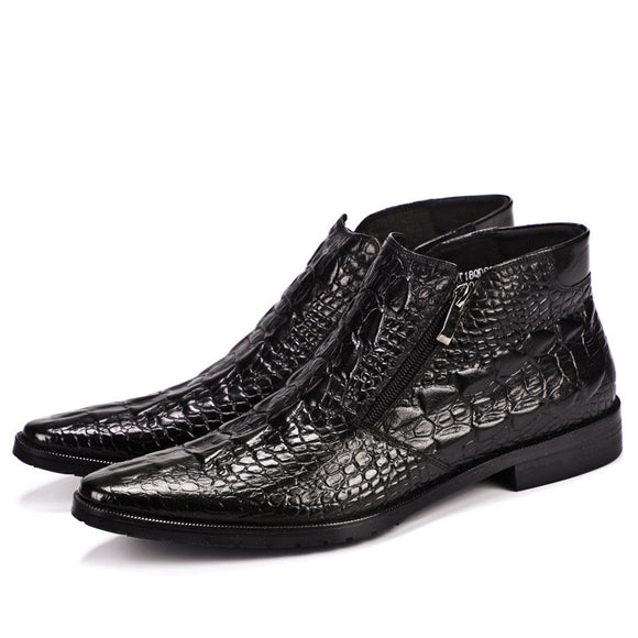 Botas Altas de Cuero para Hombre Knight - Estilo y Durabilidad