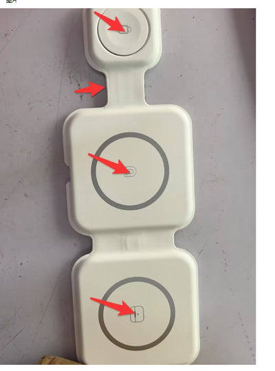 Cargador Inalámbrico Magnético 3 en 1 Plegable para Múltiples Dispositivos - Image 13