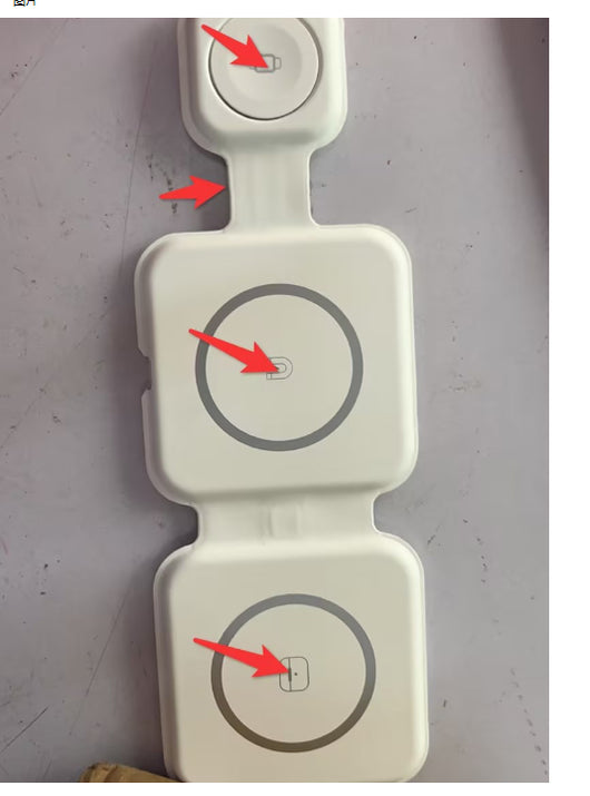 Cargador Inalámbrico Magnético 3 en 1 Plegable para Múltiples Dispositivos - Image 13