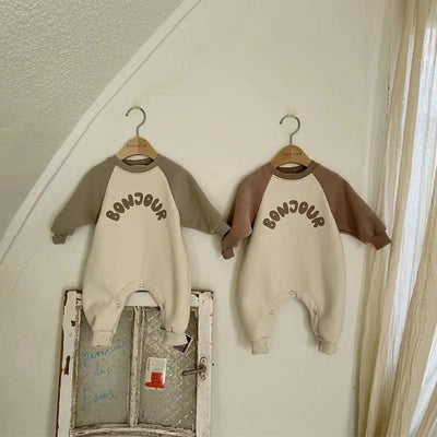 Romper Casual Holgado con Letras para Escalada - Image 2