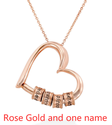 Collar Corazón Personalizado con Nombre - Regalo Perfecto para Mamá - Image 30