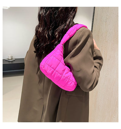 Bolso Bandolera Lunar de Un Hombro - Diseño Minimalista para Mujer - Image 10