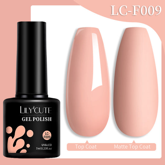 Set de Pegamento para Uñas con Brillo de Color Sólido - Image 44