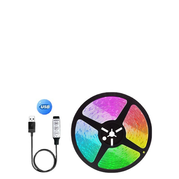 Tira LED Flexible RGB 5050 con Bluetooth USB 5V