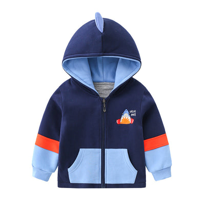Chamarra Acolchada con Capucha y Cierre para Niños - Image 5