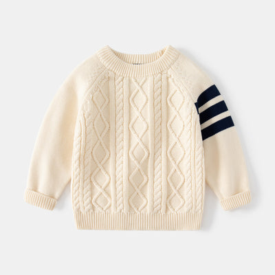 Suéter Infantil de Color Liso - Pullover Cómodo - Image 4