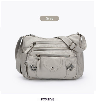 Bolso Bandolera de Lujo Versátil con Diseño Multicapas Espacioso - Image 41