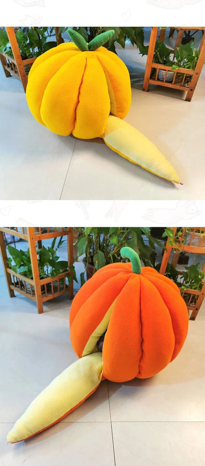 Cama Nido Cálida para Gatos - Casa Tipo Calabaza Cerrada con Bolsa de Dormir - Image 14