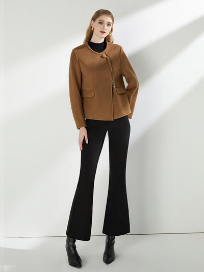 Abrigo de Lana Entallado para Mujer - Elegancia y Calidez - Image 9
