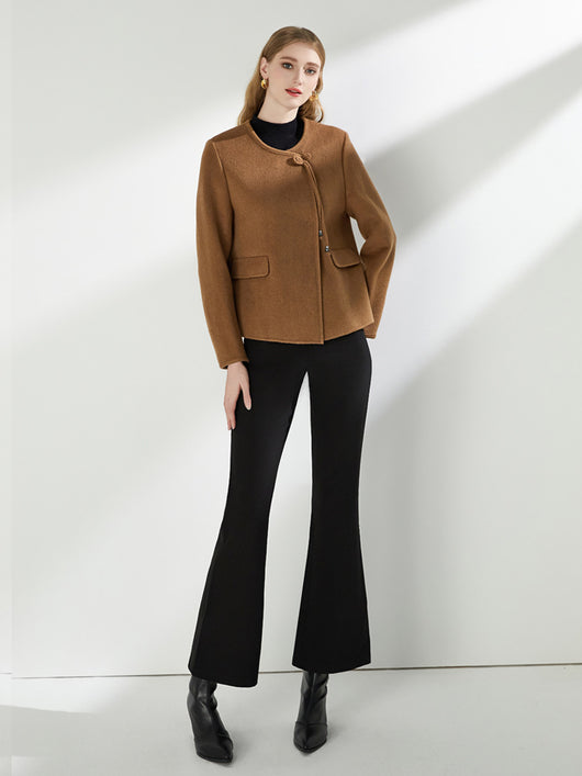 Abrigo de Lana Entallado para Mujer - Elegancia y Calidez - Image 9