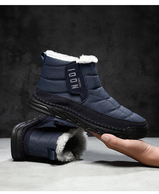 Botas de Invierno Impermeables Antideslizantes para Hombre Talla Grande - Image 19