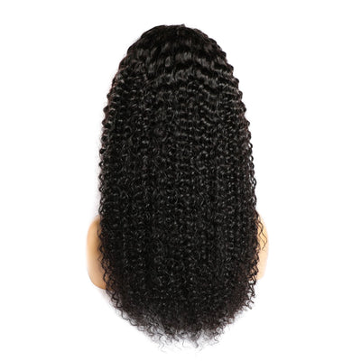 Peluca de Cabello Humano Rizado con Encaje Frontal - Image 10