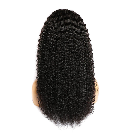 Peluca de Cabello Humano Rizado con Encaje Frontal - Image 10