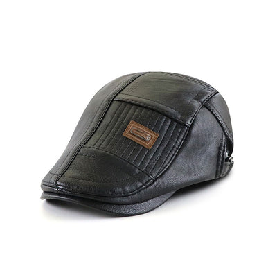 Gorra de Hombre PU con Combinación de Colores - Image 6