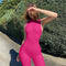 Jumpsuit Deportivo Yoga Ajustado sin Mangas Estilo Europeo