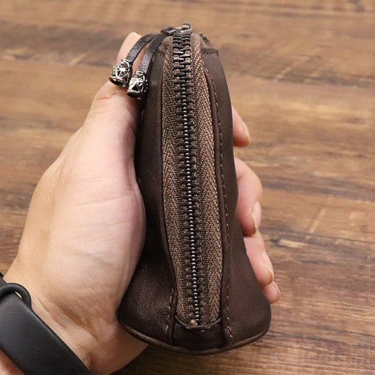Monedero de Cuero Genuino para Cintura con Compartimentos Amplios - Image 32