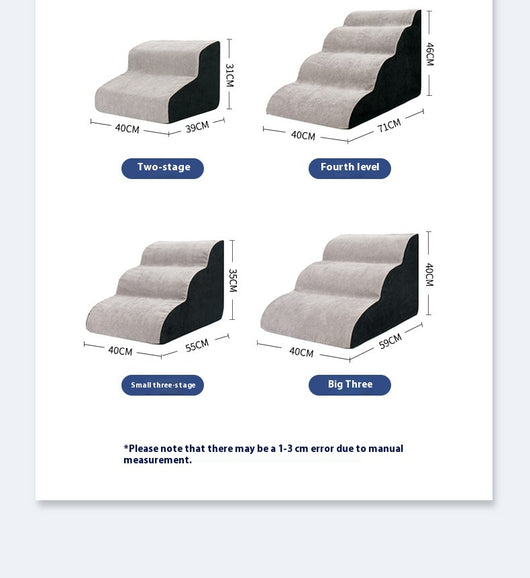 Escaleras Onduladas para Perros Pequeños - Acceso Fácil a Muebles - Image 44
