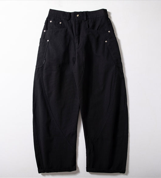 Pantalones Holgados de Pierna Ancha Estilo Urbano Moderno - Image 25