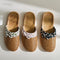 Pantuflas de Lino y Pasto para Mujer - Antideslizantes para Casa