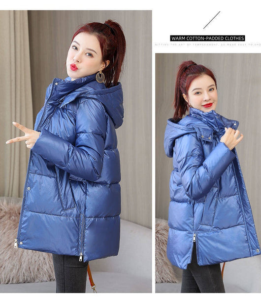 Chaqueta Acolchada Corta Suelta con Relleno Sintético - Image 14