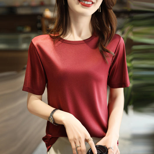 Blusa Suelta de Satén Francés Premium - Image 20