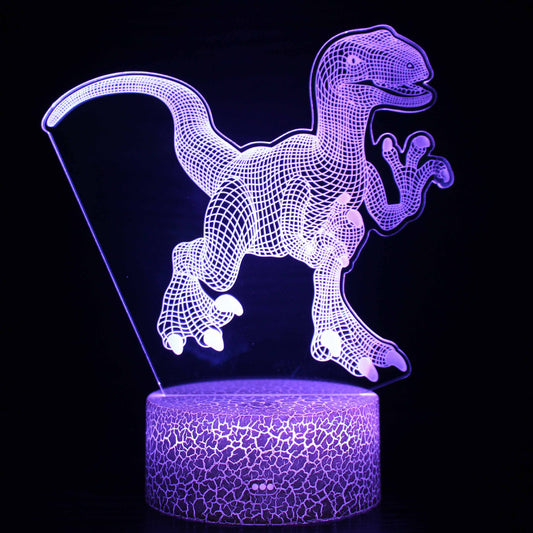 Lámpara Táctil LED Multicolor con Control Remoto - Luz Decorativa para Dormitorio