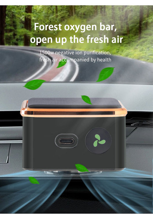 Purificador de Aire Solar para Auto: Esterilización y Desodorización Avanzada - Image 10