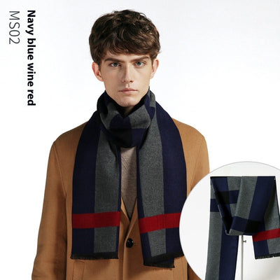 Bufanda Escocesa de Abrigo Suave con Toque Cashmere - Image 26
