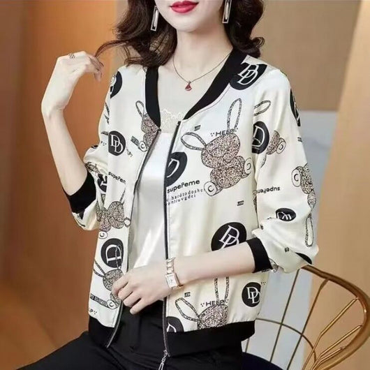 Chaqueta Ligera y Holgada de Estilo Contemporáneo - Image 3