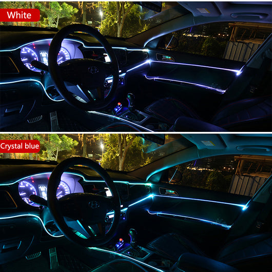 Tira LED Neon para Auto y Bicicleta - Luz Decorativa 12V Impermeable USB - Image 3
