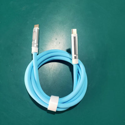 Cable de Carga Rápida 240W con Luz Aromaterápica Multicolor - Image 9