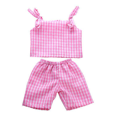 Conjunto de Pantalón con Tirantes para Muñecas American Girl de 18 Pulgadas - Image 8