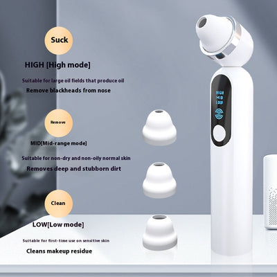 Dispositivo Limpiador de Poros con Visualización HD y Tecnología Ultrasónica