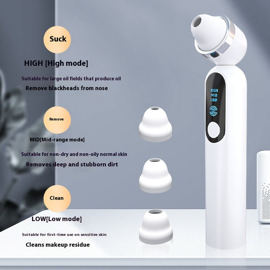Dispositivo Limpiador de Poros con Visualización HD y Tecnología Ultrasónica