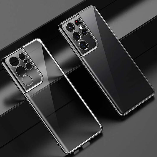 Funda Transparente S21 Electrochapada Ultra Delgada Antigolpes - Image 20
