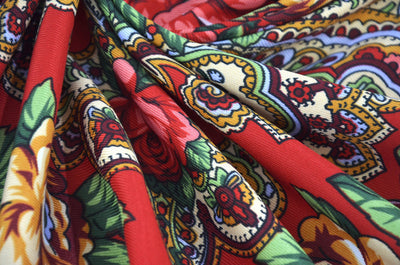 Pañuelo Étnico Largo con Borlas Estampado para Viajes - Image 37