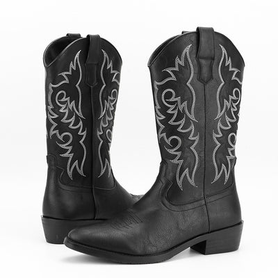 Bota Retro Alta con Bordado para Hombre - Image 16