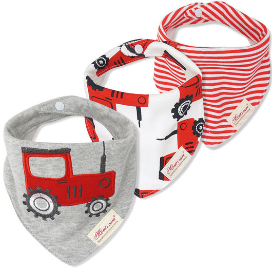 Baberos Triangulares Dobles para Bebé - Pack de 3 Pañoletas Absorbentes - Image 27