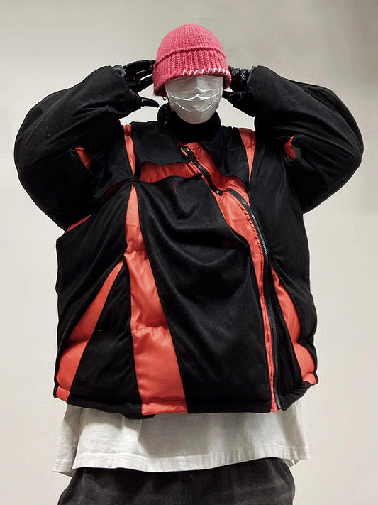 Abrigo Acolchado Casual de Algodón para Hombre - Image 2
