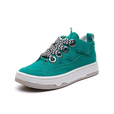 Zapatillas de Lona con Plataforma para Mujer - Comodidad Deportiva Casual - Image 12